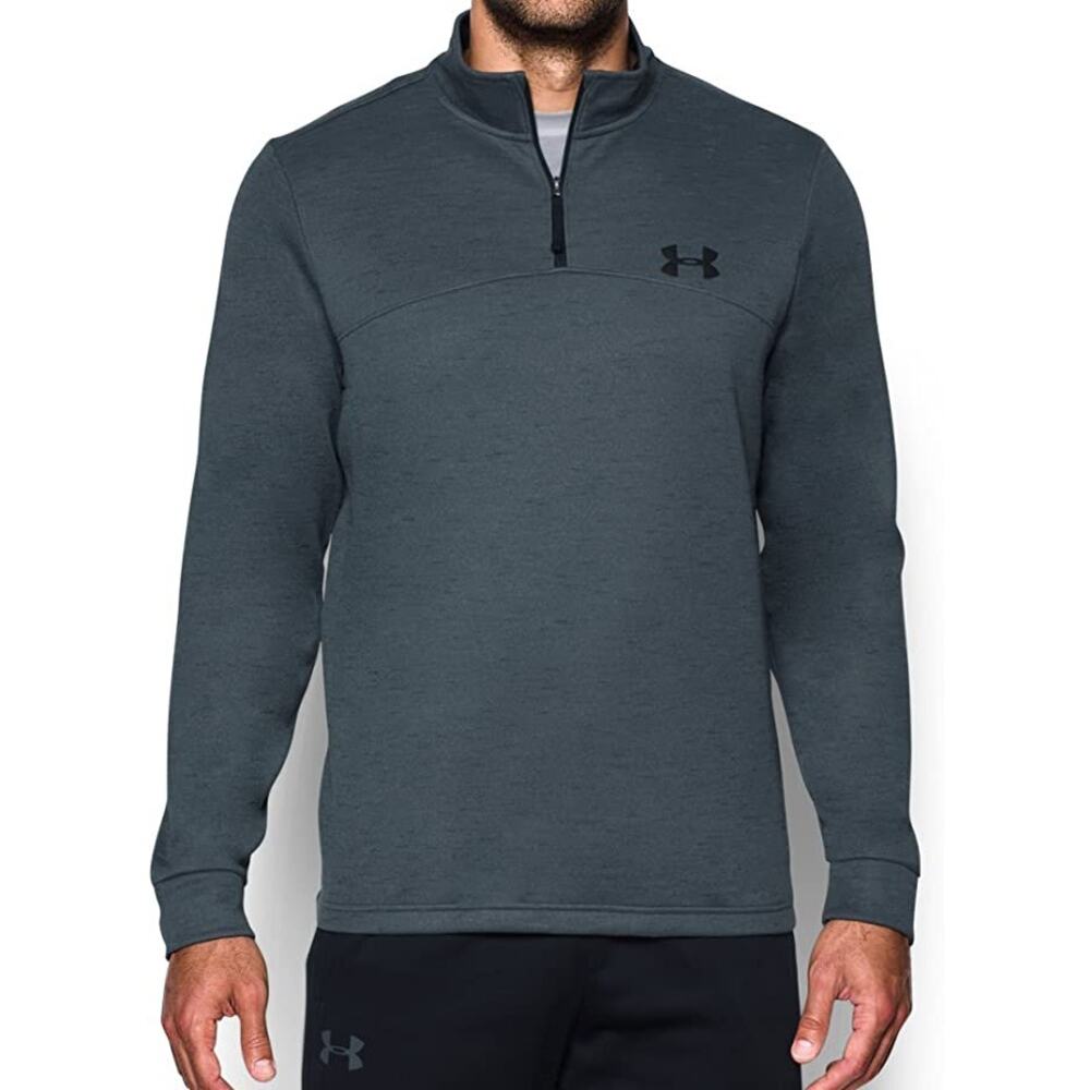 Under Armor Mens Armour Fleece Lightweight 1/4 Zip Size M